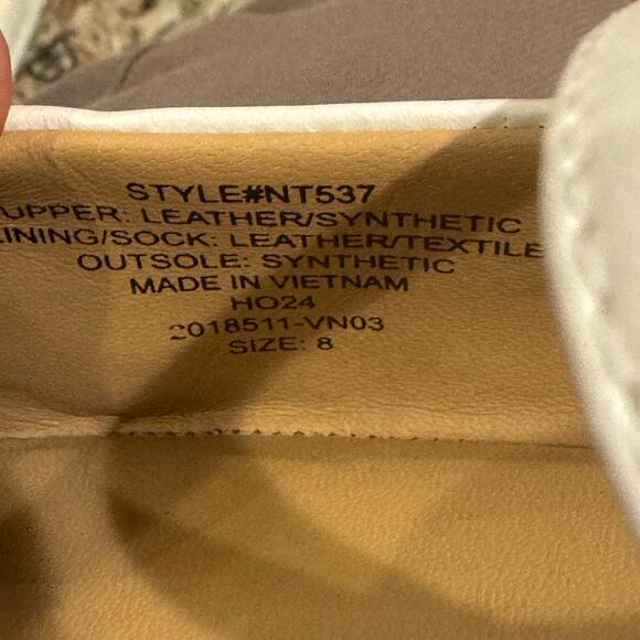 Madewell Women's The Remy Crystal Mary Jane Flat Round Toe Ecru Size 8 - Picture 11 of 11